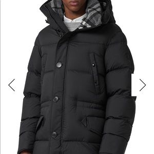 SOLD Burberry Hartson Hooded Quilted Jacket